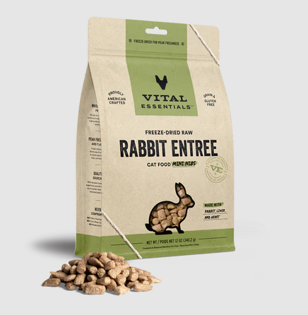Vital Essentials - Cat Freeze Dried Rabbit Mini Nibs