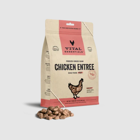 Vital Essentials- Dog Freeze Dried Chicken Nibs