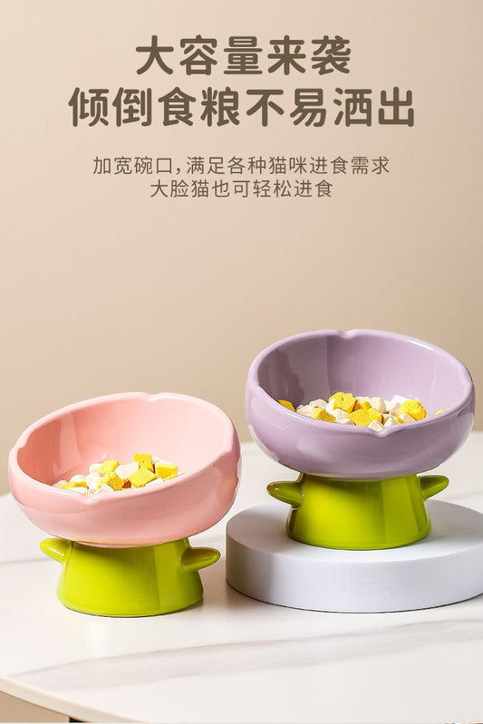 Tulip ceramic bowl