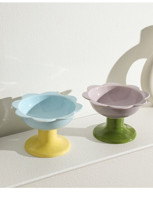Flower ceramic bowl