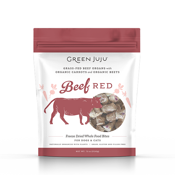 Green Juju - FD Whole Food Bites Beef Red