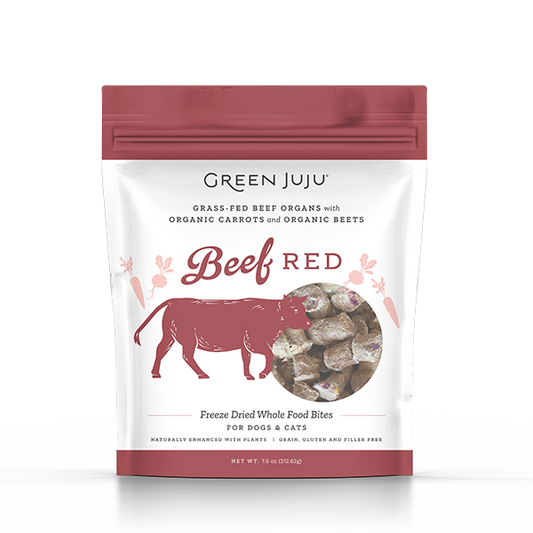 Green Juju - FD Whole Food Bites Beef Red