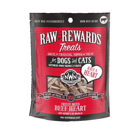 Northwest Naturals - Treats - Beef Heart 3oz