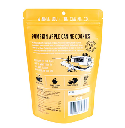 Winnie Lou- Pumpkin Canine Cookies - 4oz