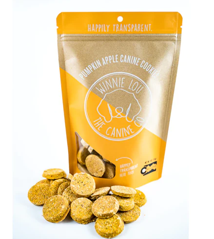 Winnie Lou- Pumpkin Canine Cookies - 4oz