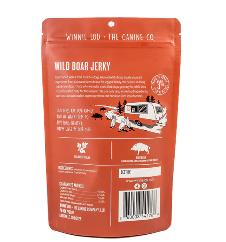 Winnie Lou -Wild Boar Jerky - 3.5oz