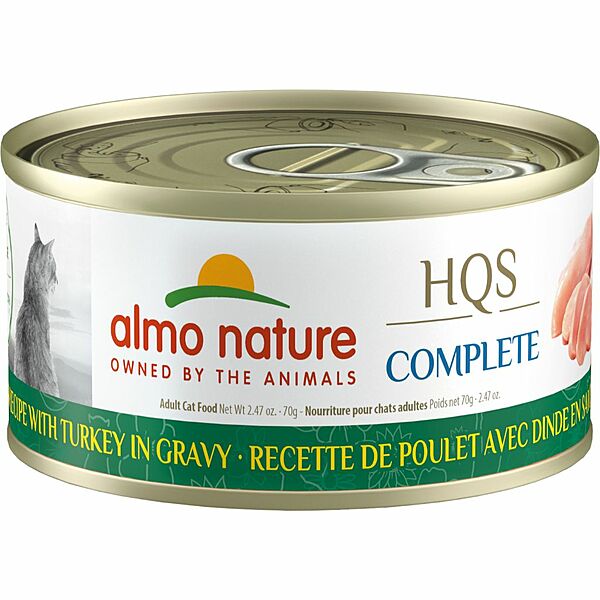 Almo HQS Complete Chicken Turkey in Gravy 70GM Cat