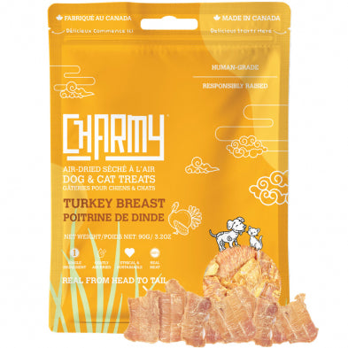 CHARMY Dog & Cat Treat Turkey Breast 90g