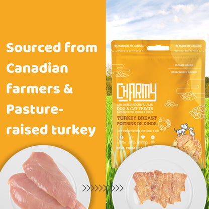 CHARMY Dog & Cat Treat Turkey Breast 90g