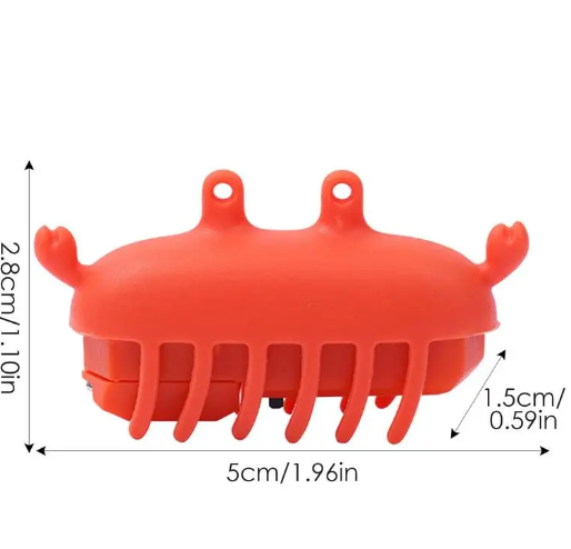 ZEZE Red Crab Auto Running Toy