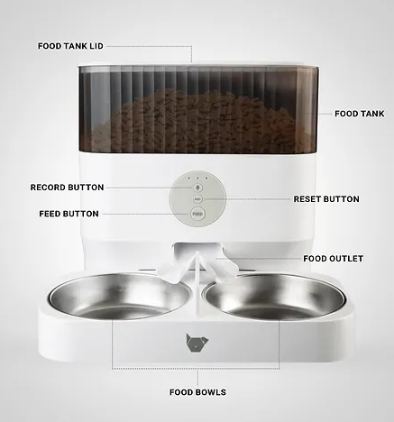 INSTACHEW Purechew Double Automatic Pet Feeder