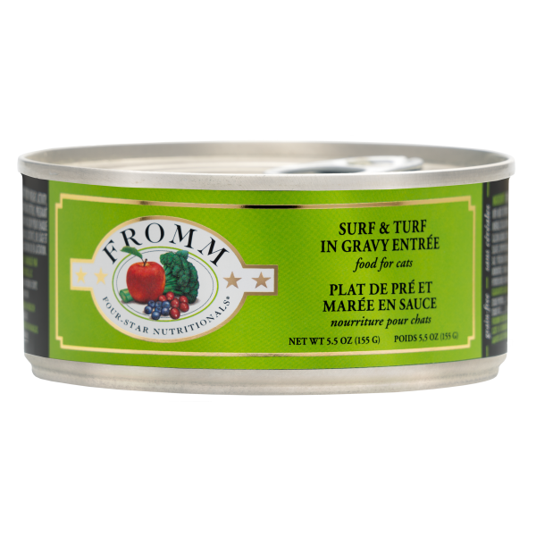 Fromm Cat Surf & Turf in Gravy Entree 5.5 oz