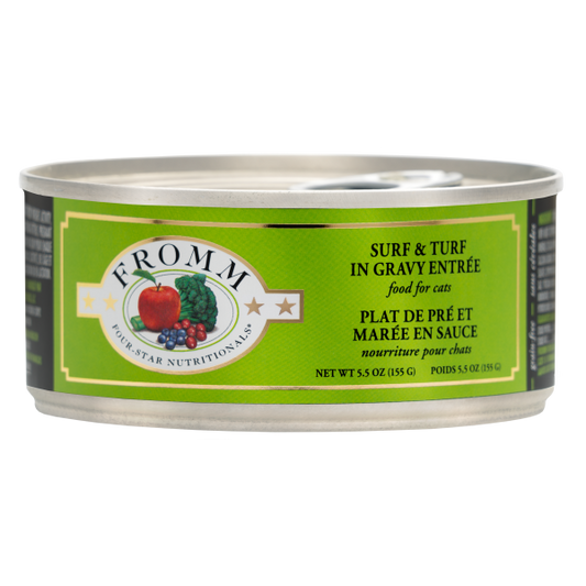 Fromm Cat Surf & Turf in Gravy Entree 5.5 oz