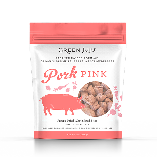 Green Juju - Pork Pink Freeze Dried Whole Food Bites