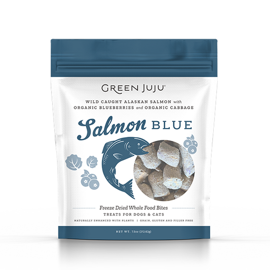 Green Juju - Salmon Blue Freeze Dried Whole Food Bites