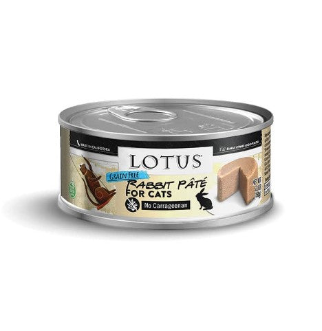 Lotus - Cat - Pate Grain Free Rabbit - 5.3oz