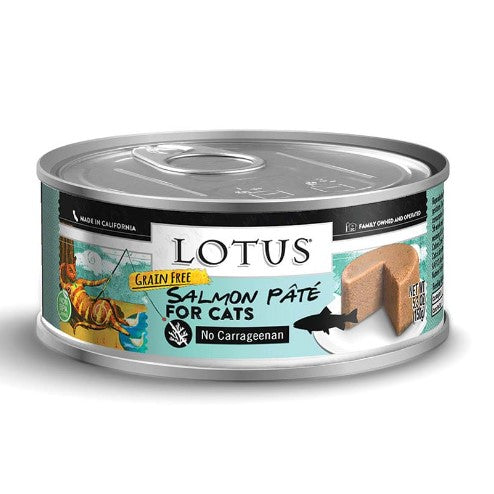 Lotus - Cat - Pate Grain-Free Salmon - 5.3oz