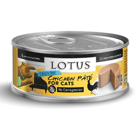 Lotus - Cat - Pate Grain-Free Chicken - 5.3oz