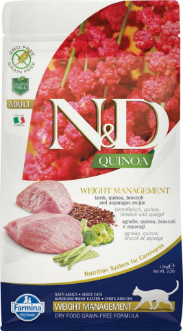 FARMINA Cat Weight Management LAMB Quinoa