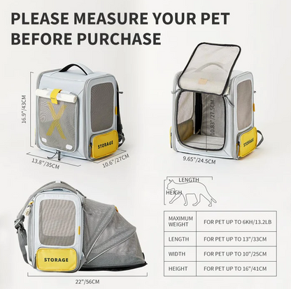 PETKIT BREEZY X Zone Pet Carrier