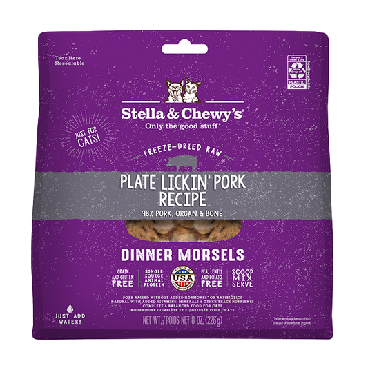 Stella&Chewys Cat FD Pork Morsels 8 oz