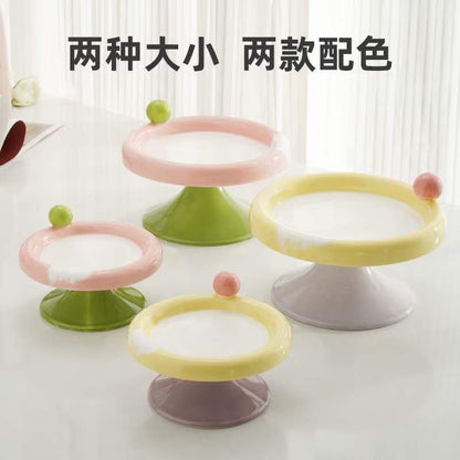 Treat Feeding Bowl Yogurt Flower