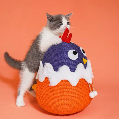 Chicken Cat Tumbler Toy