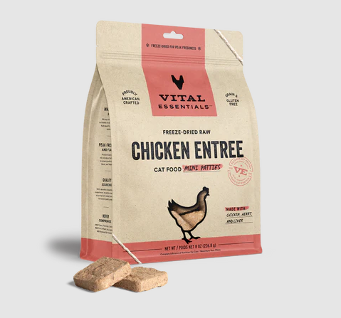 Vital Essentials - Cat Freeze Dried Chicken Dinner Patties