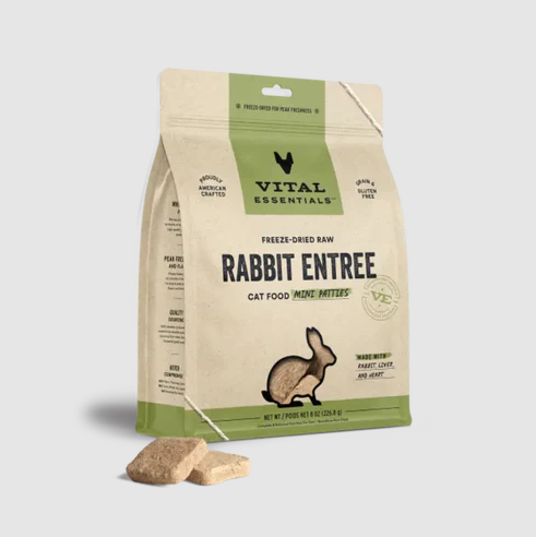 Vital Essentials - Cat Freeze Dried Rabbit Dinner Patties