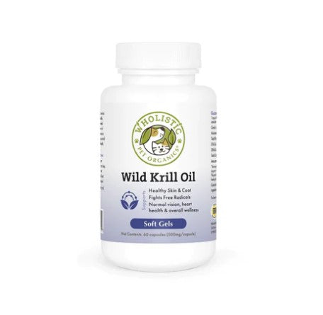 Wholistic Pet Organics - Krill Oil Capsules