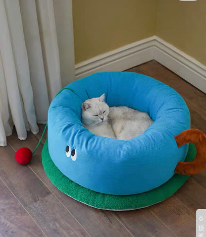 ZEZE Tea Cup Pet Bed