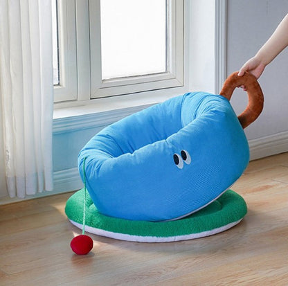 ZEZE Tea Cup Pet Bed