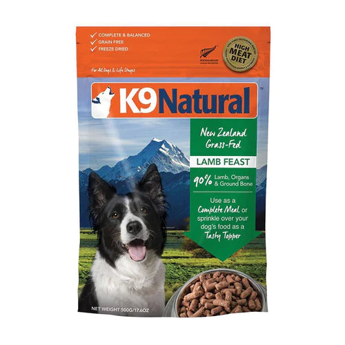 K9 Natural - Lamb Freeze Dried 500g