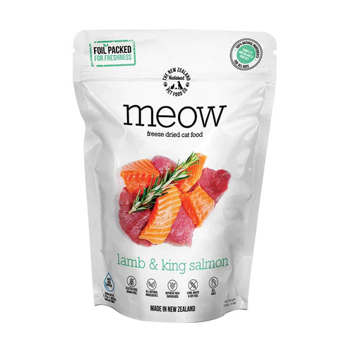 Meow - Freeze Dried - Food - Lamb & Salmon 280g