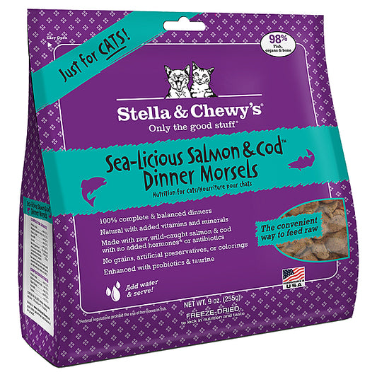 Stella&Chewy's freeze-dried raw Salomon&Cod 8oz