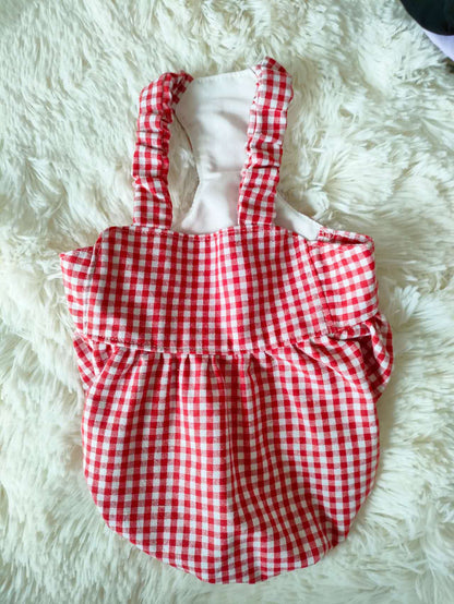 Petifam Pet Plaid Dress