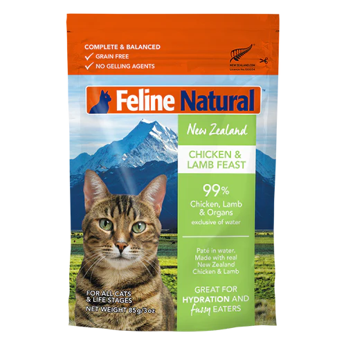 Feline Pouch-Chicken&Lamb 85g