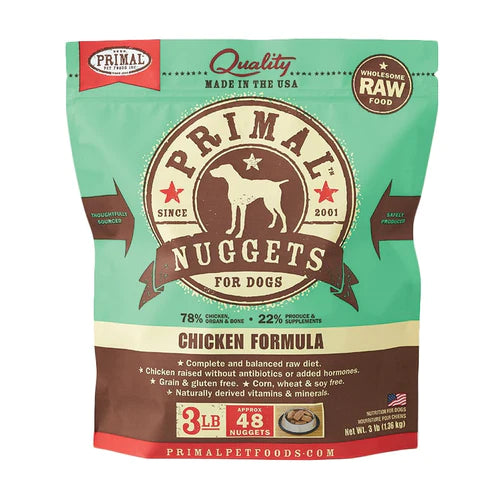 Primal - Canine - Nuggets - Chicken Frozen