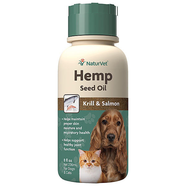 Hemp Seed Oil with Krill & Salmon 8OZ