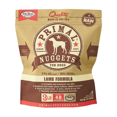 Primal - Canine - Nuggets - Lamb Frozen