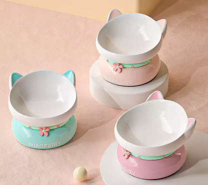 MIAOFAIRY Cat Bowl