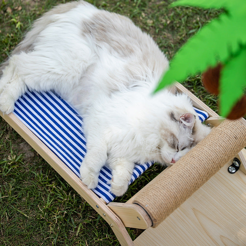 Cat Coconut Island Resting Bed