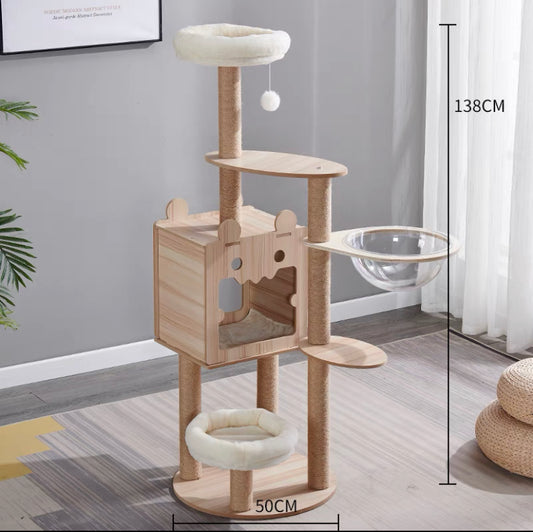 One Unit Cat Tree with separate capsule