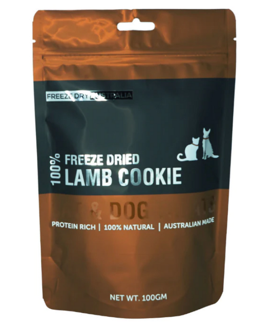 Freeze Dried Australia Lamb Cookie 100 GM