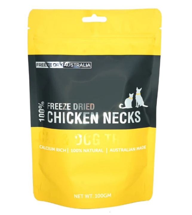 Freeze Dried Australia Chicken Necks 100 GM