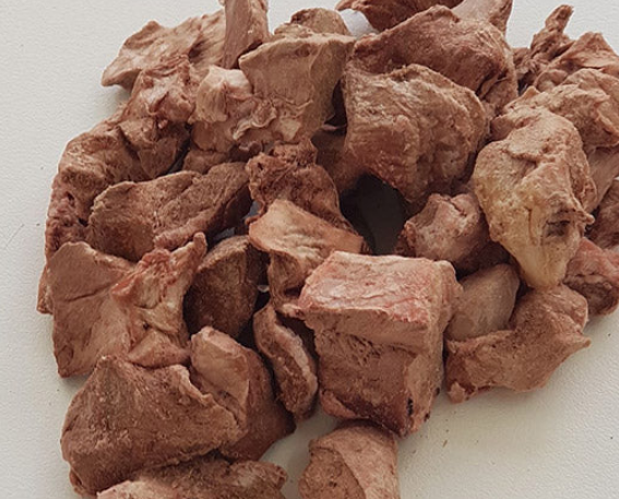 Freeze Dried Australia Diced Lamb Hearts 100GM