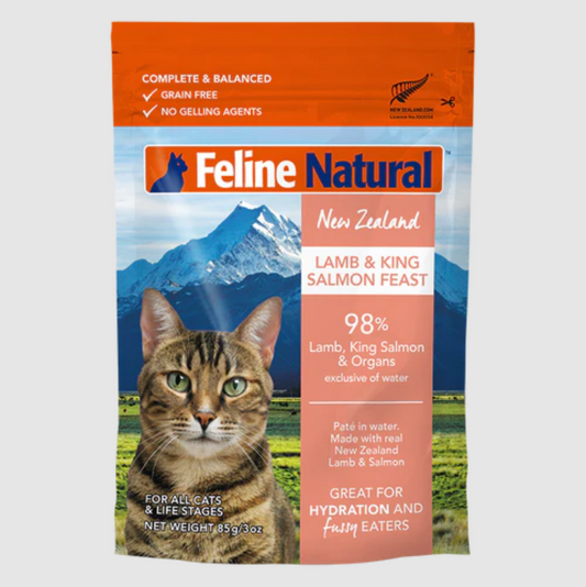 Feline Pouch-Lamb&Salmon 85g