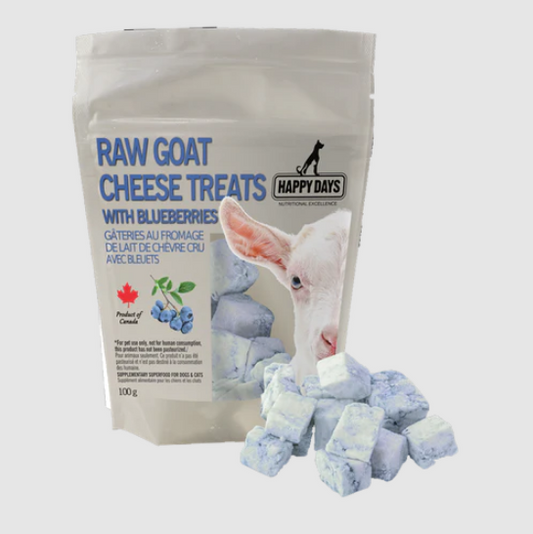 Happy Days - Raw Goat Cheese Treats with Blueberry 100g