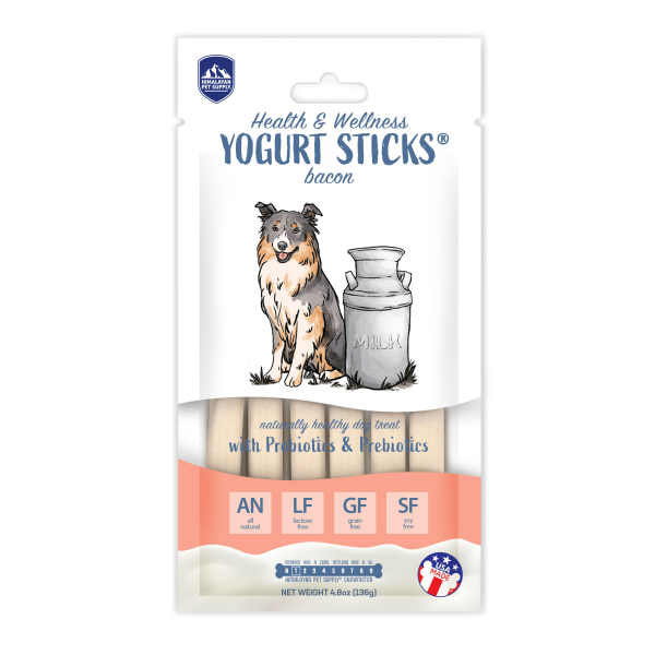 Himalayan Dog Chew Yogurt Sticks Bacon 4.8 oz