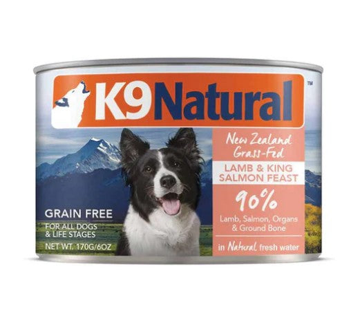 K9 Natural- Lamb & Salmon Can 170g